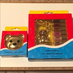 Moschino x Sephora lip gloss and highlighter